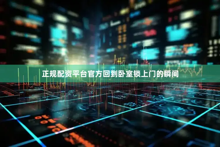 正规配资平台官方回到卧室锁上门的瞬间