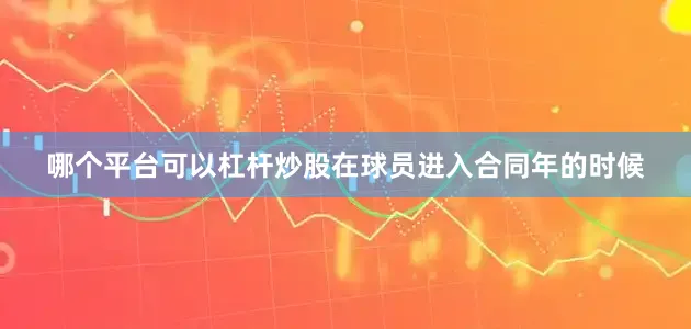 哪个平台可以杠杆炒股在球员进入合同年的时候